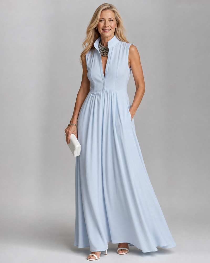 Claudia | Abito Maxi Fluttuante